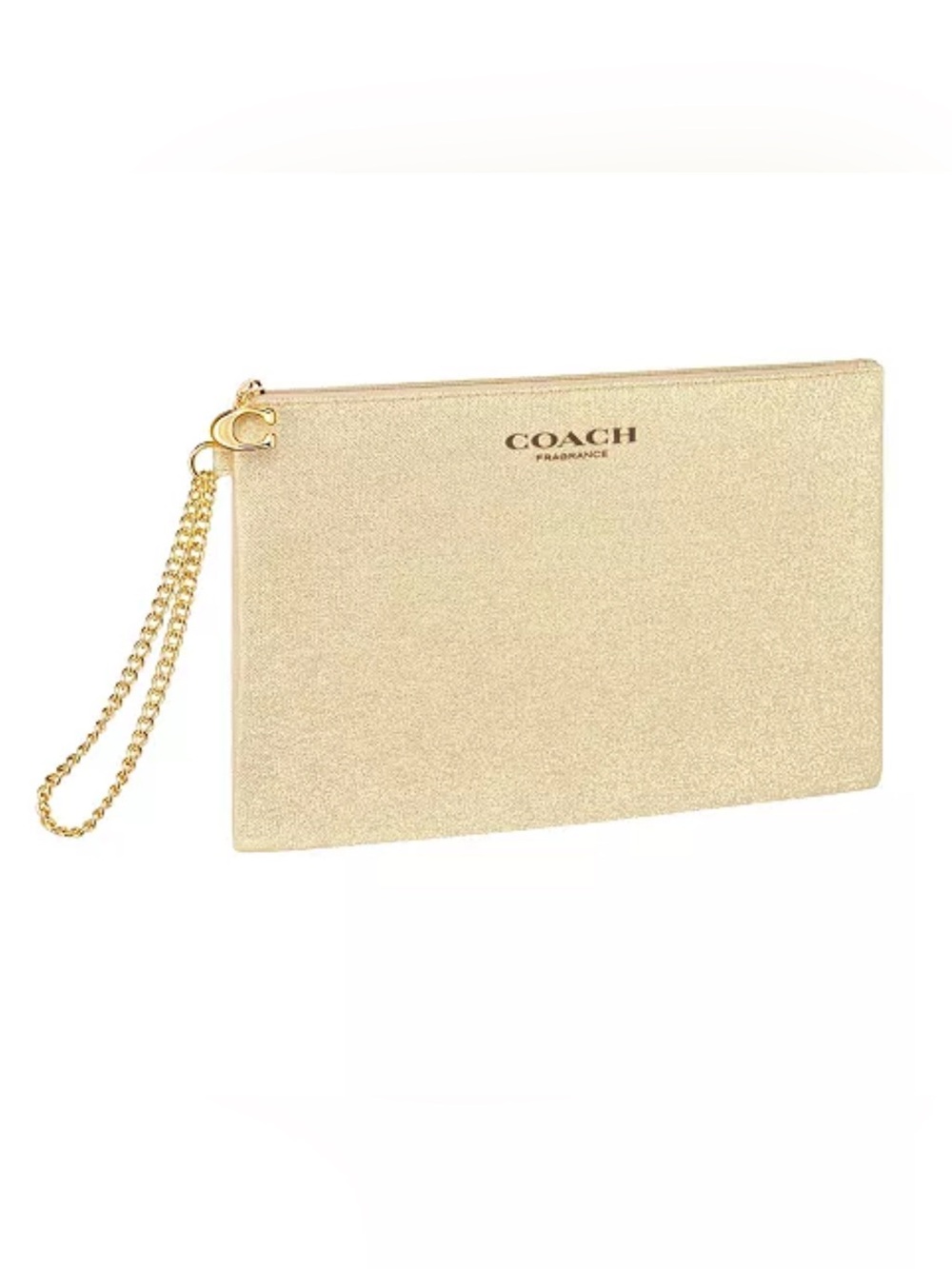 Coach cosmetic bag pouch + FREE GIFT! 15ml Gold parfum